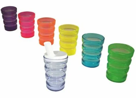sundo-rillenbecher-mit-tee-aufsatz-200-ml-transparent image 1
