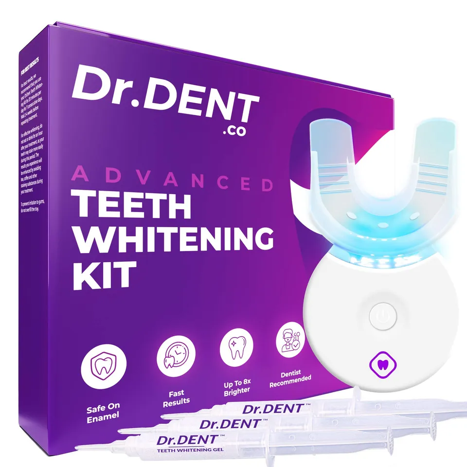 drdent-led-teeth-whitening-kit-zahnwei-set-3-gels-led image 1