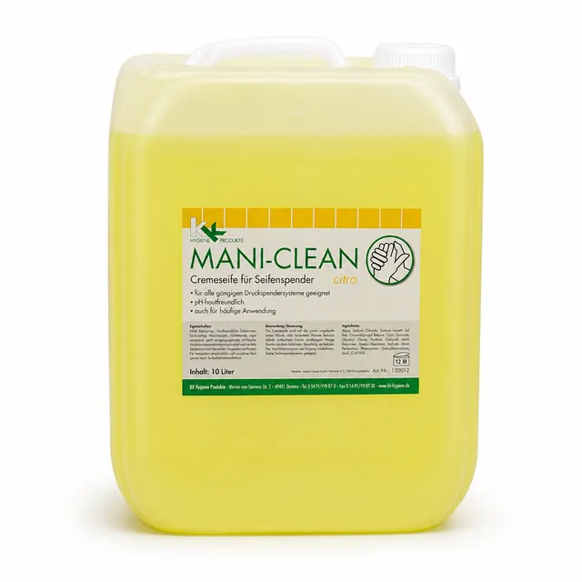 kk-mani-clean-citro-handwaschseife-10-liter-kanister-zitrone image 1