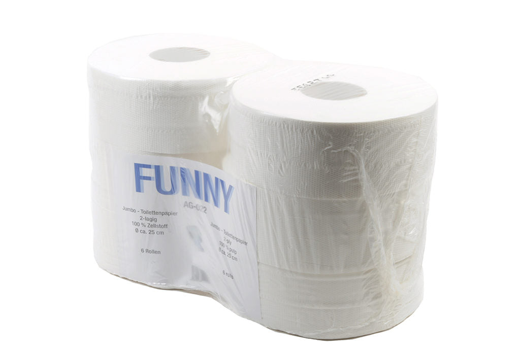 k-k-papierhygiene-jumbo-toilettenpapier-ag-022-2-lagig-6-rollen image 1