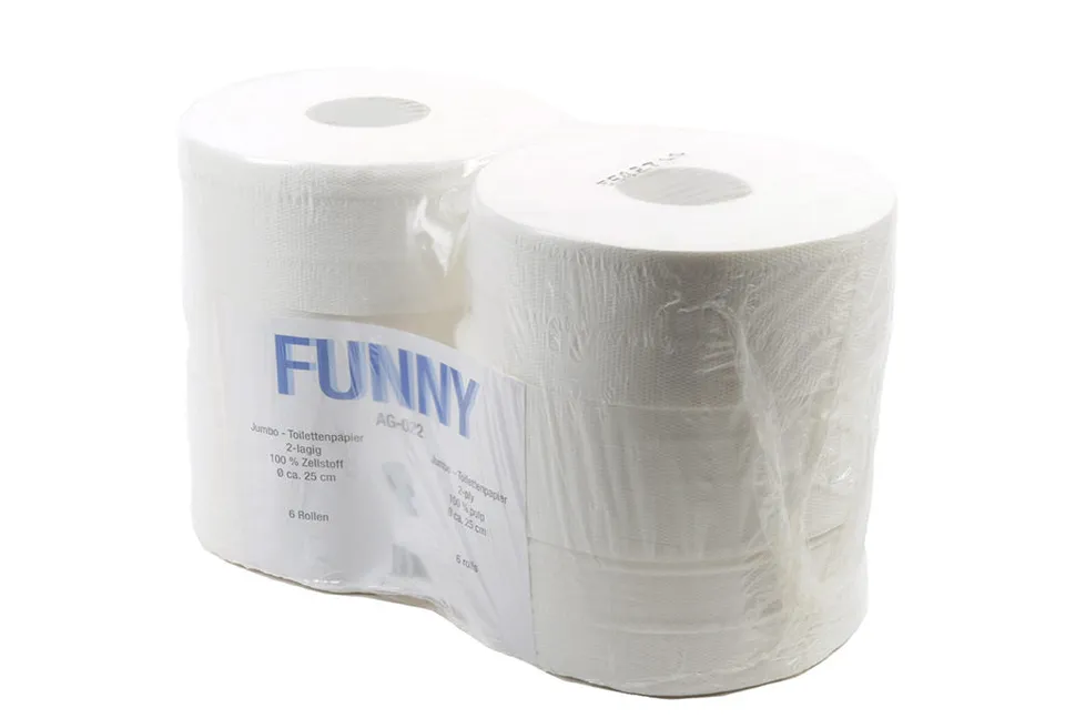 k-k-papierhygiene-jumbo-toilettenpapier-ag-022-2-lagig-6-rollen image 1