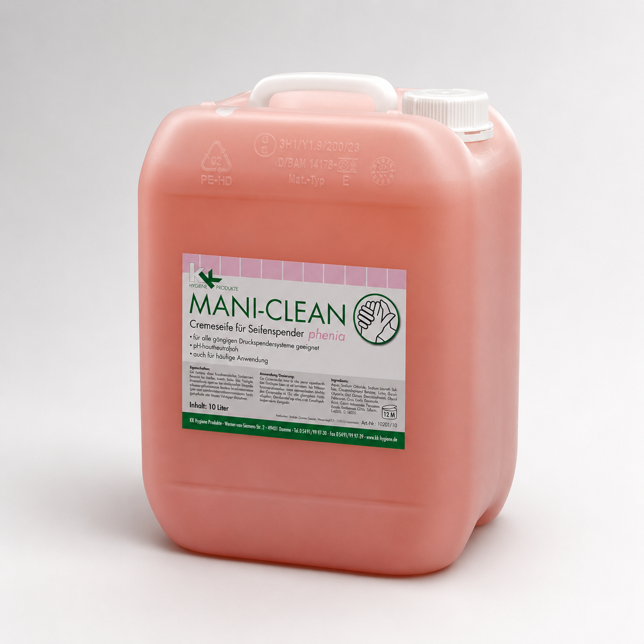 mani-clean-phenia-handwaschseife-10-liter-kanister image 2
