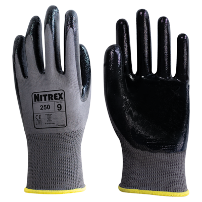 nitrex-250-schutzhandschuhe-nitril-gr-8-m-10-paar-abriebfest image 1